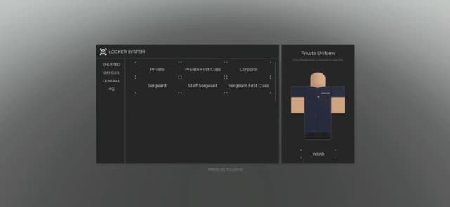 Locker Room System