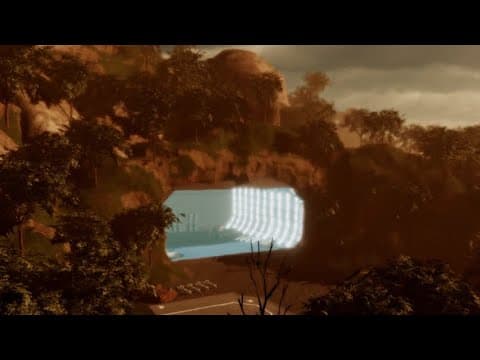Carida Sci-Fi Planet Map