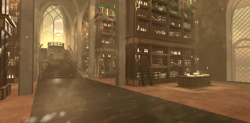 Fantasy Library Map