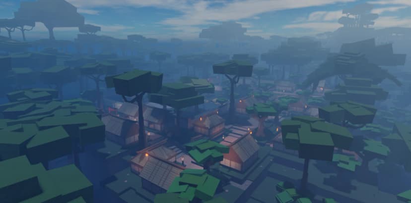 Large Japanese RPG Forest Village