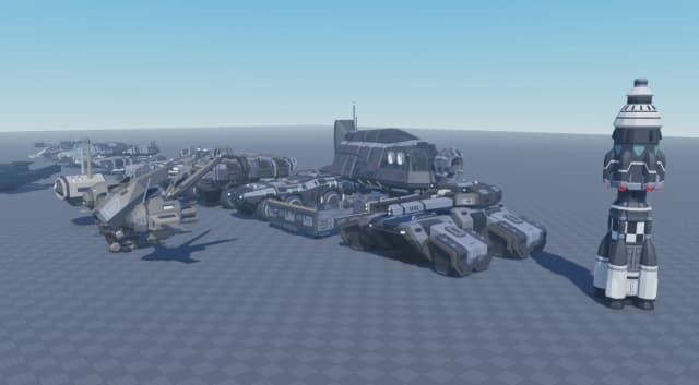 Sci-Fi Vehicle Collection Pack
