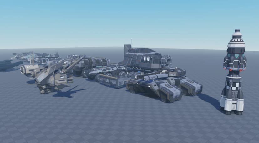 Sci-Fi Vehicle Collection Pack