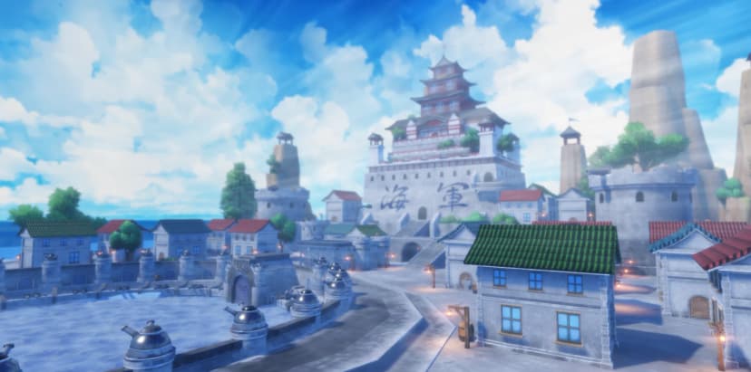 Marineford Naval Base Map