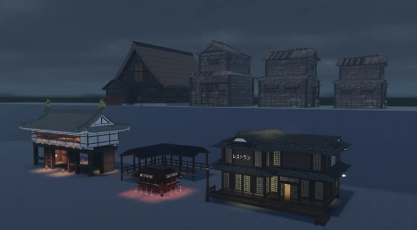 Japanese Showa Period Asset Pack