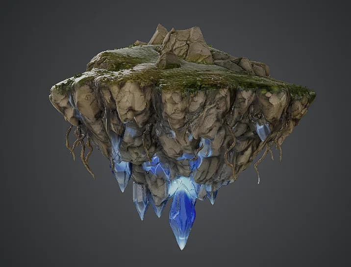Crystalroot Floating Isle