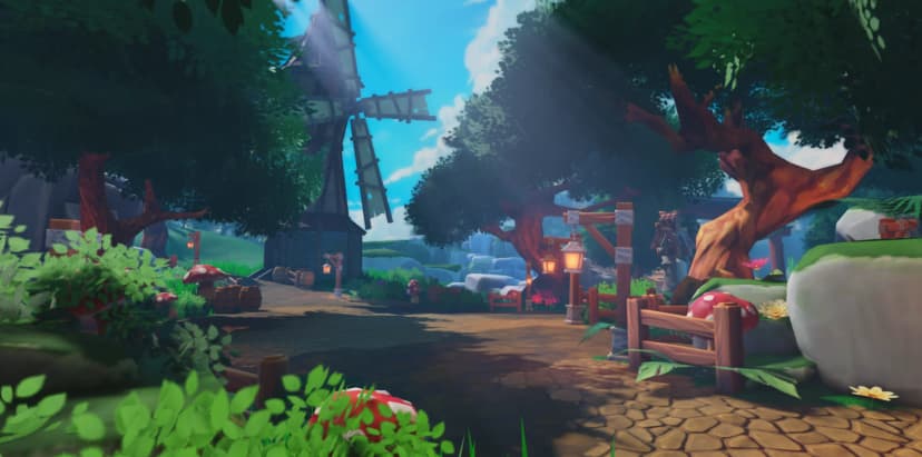 Enchanted Forest Village Map