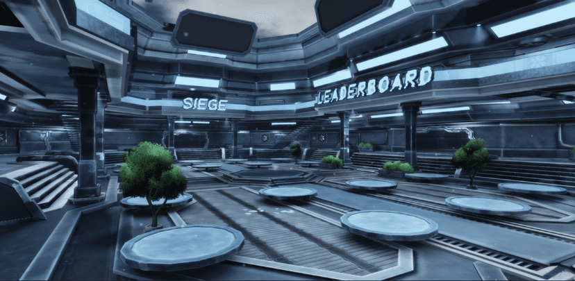 Futuristic Sci-Fi Lobby