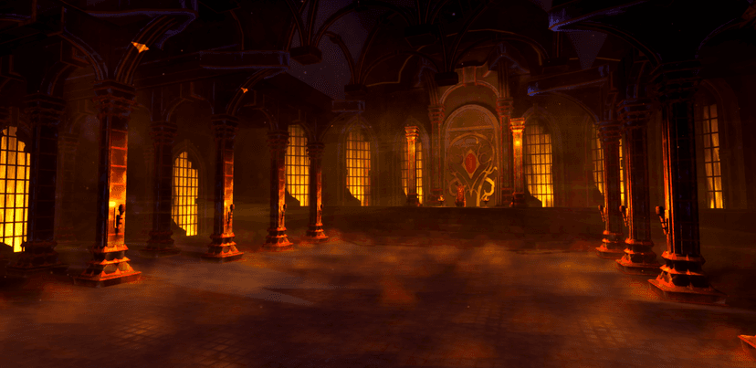 Anime Boss Throne Room