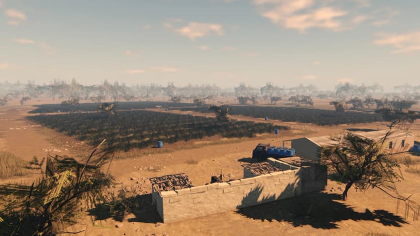 Southern Africa Desert Map