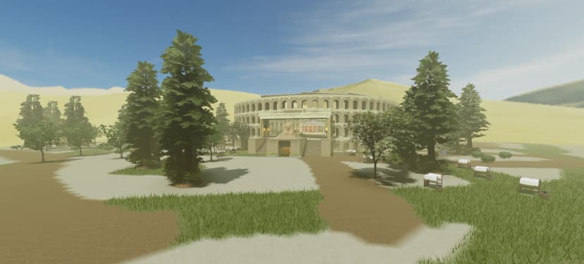 Roman Colosseum Training Arena