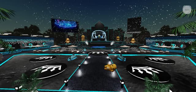 Neon Tides Club - Futuristic Nightclub Map