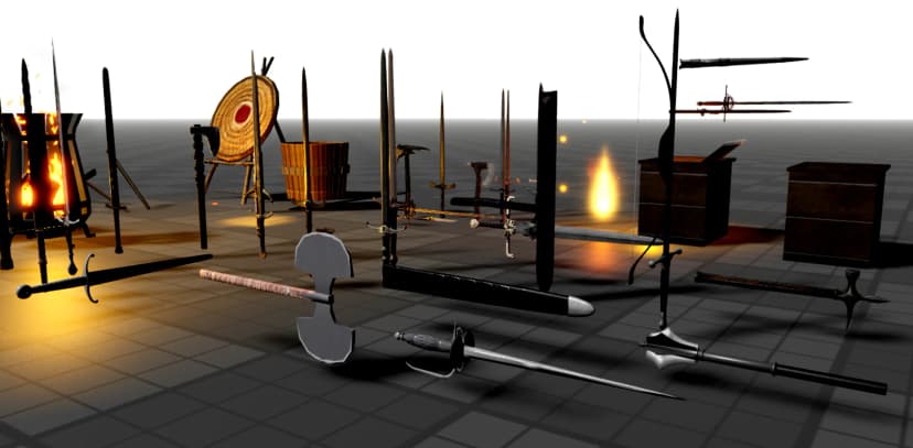 Medieval Forge & Weapons Asset Pack