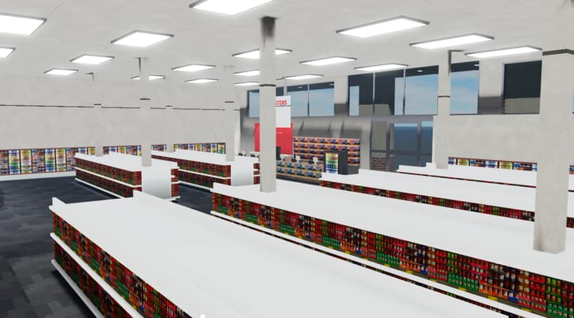 CVS Pharmacy Store - Realistic Retail Map