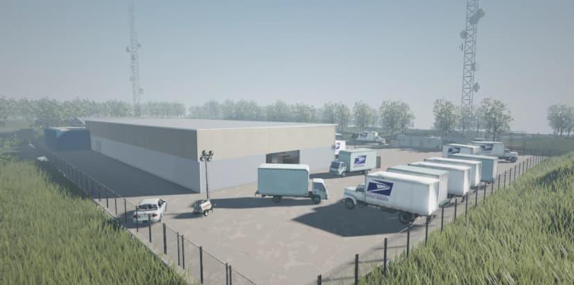 Postal Service Facility Map