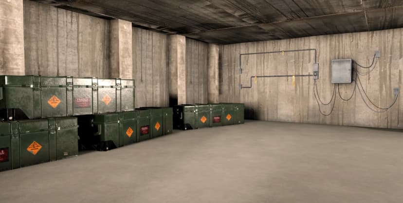 Underground Military Bunker