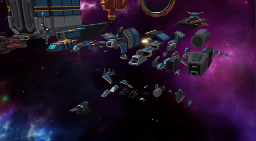 Sci-Fi Space Station & Ships Collection