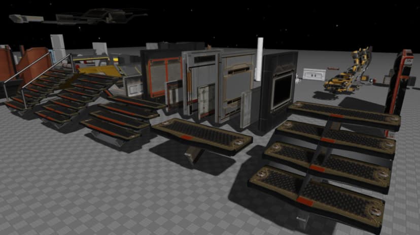 Spaceship Asset Pack - Complete Fleet