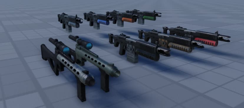 Star Wars Gun Models Pack