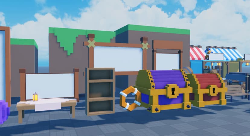 Low Poly Stud Asset Pack