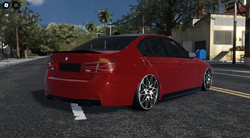 BMW F30 Sedan - High Detail Car Model
