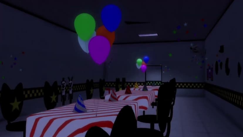 FNAF Pizza Restaurant Map