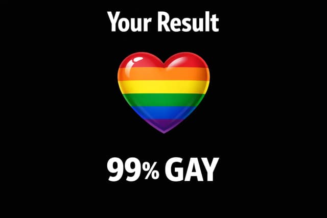 Are You Gay? Quiz Game