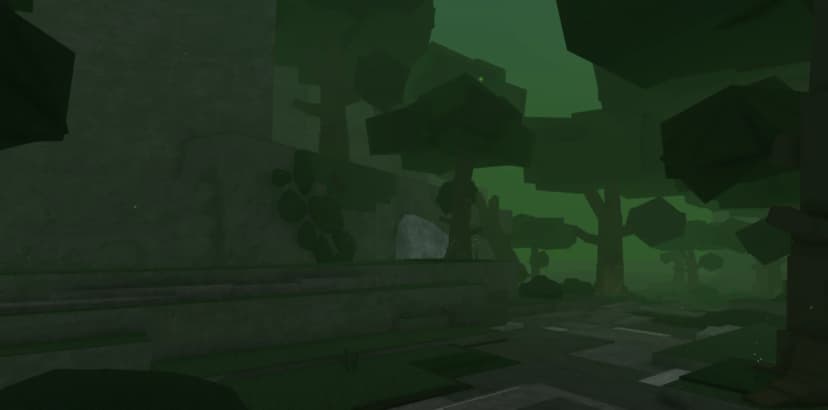 Mystical Forest Cave Map
