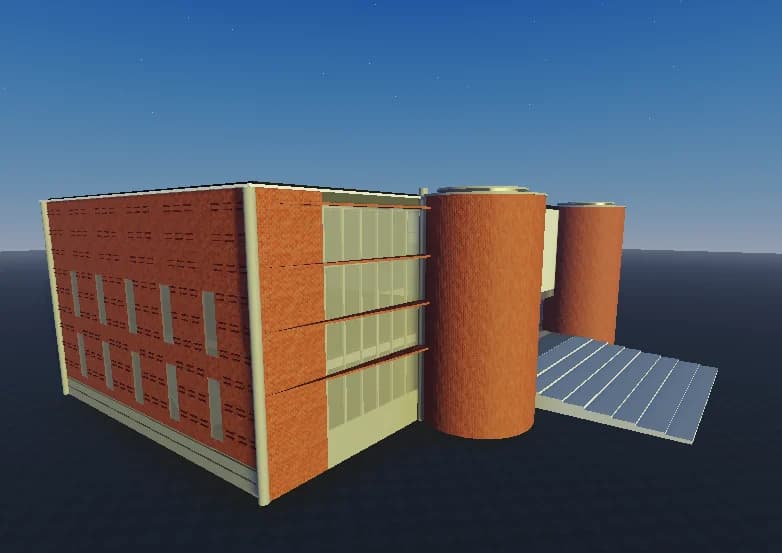 Modern Justice Building – Roblox Asset for Sale