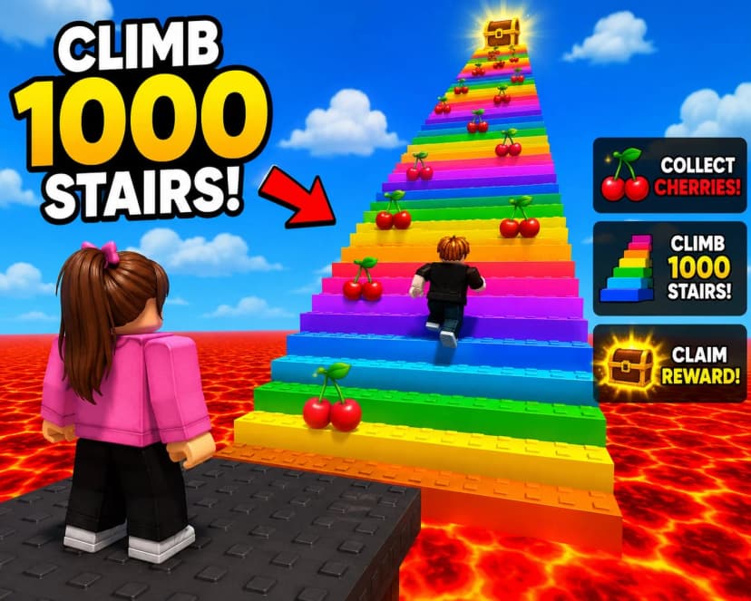 Climb Thousand Stairs And Win Reward