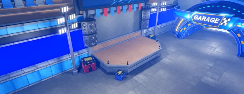Neon Racing Lobby