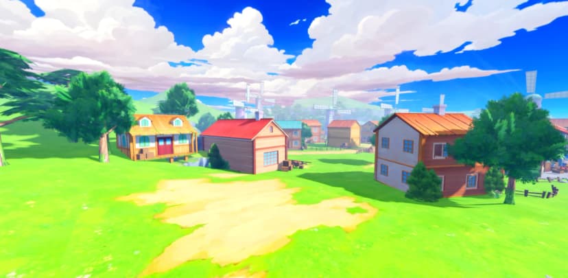 Foosha Village Anime Map