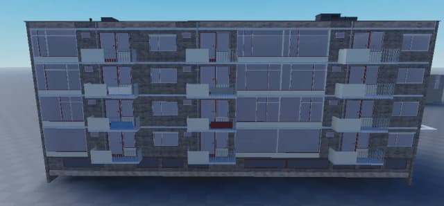 Minimalistic Building. (No interior)