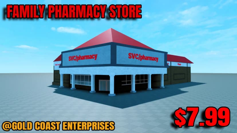 Family Pharmacy Store Exterior