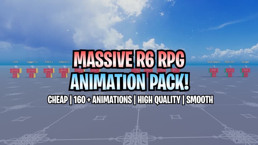 Massive R6 RPG Animation Pack