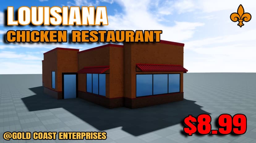 Louisiana Chicken Restaurant Exterior